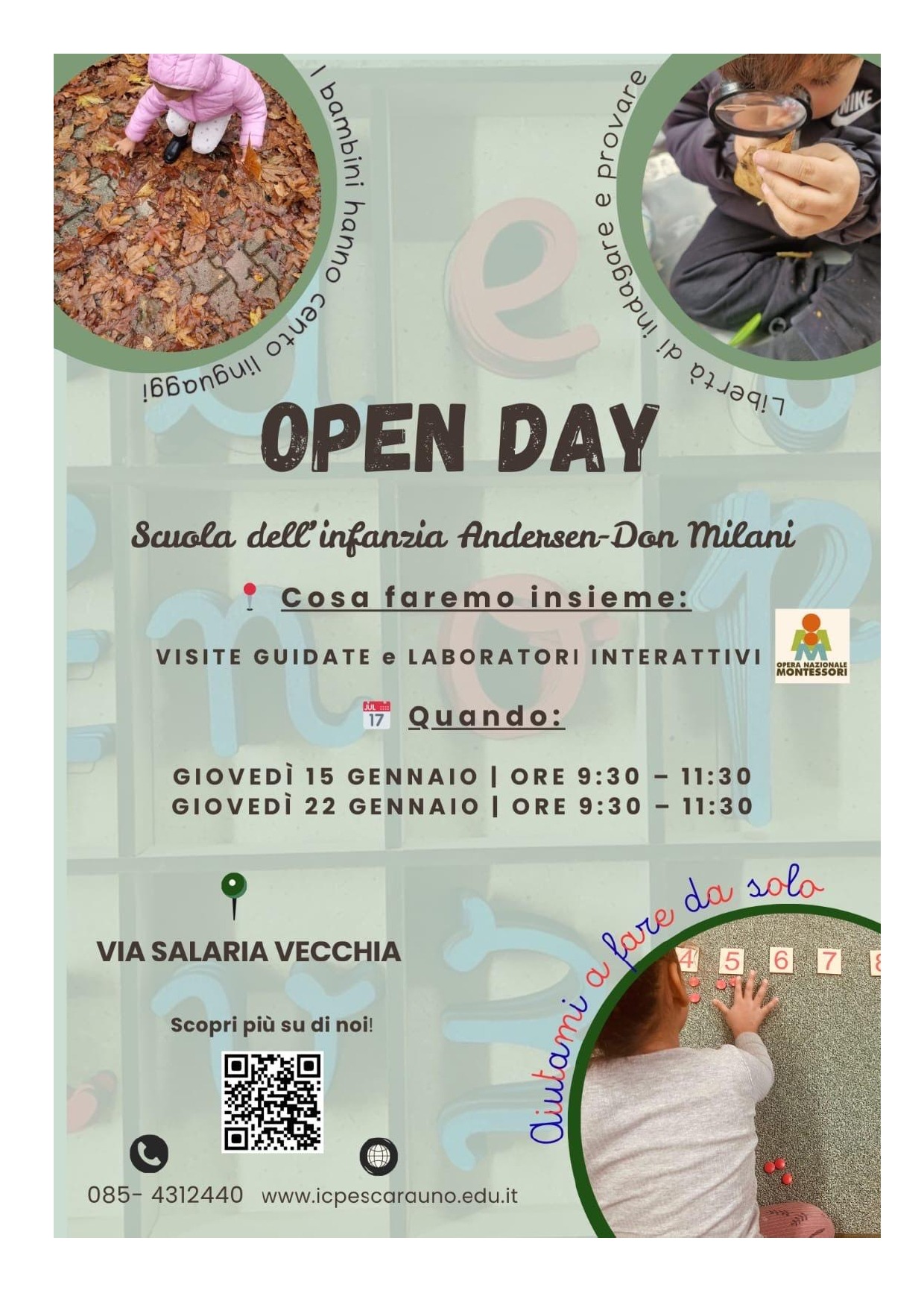 Open Day Scuola dell’Infanzia Andersen-Don Milani